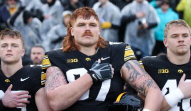 Las Vegas Raiders draft: Hear from Iowa’s Gennings Dunker at Senior Bowl