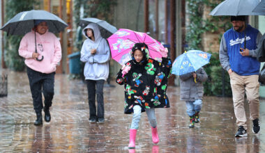 Cooling trend brings light rain to Southern California: Timeline