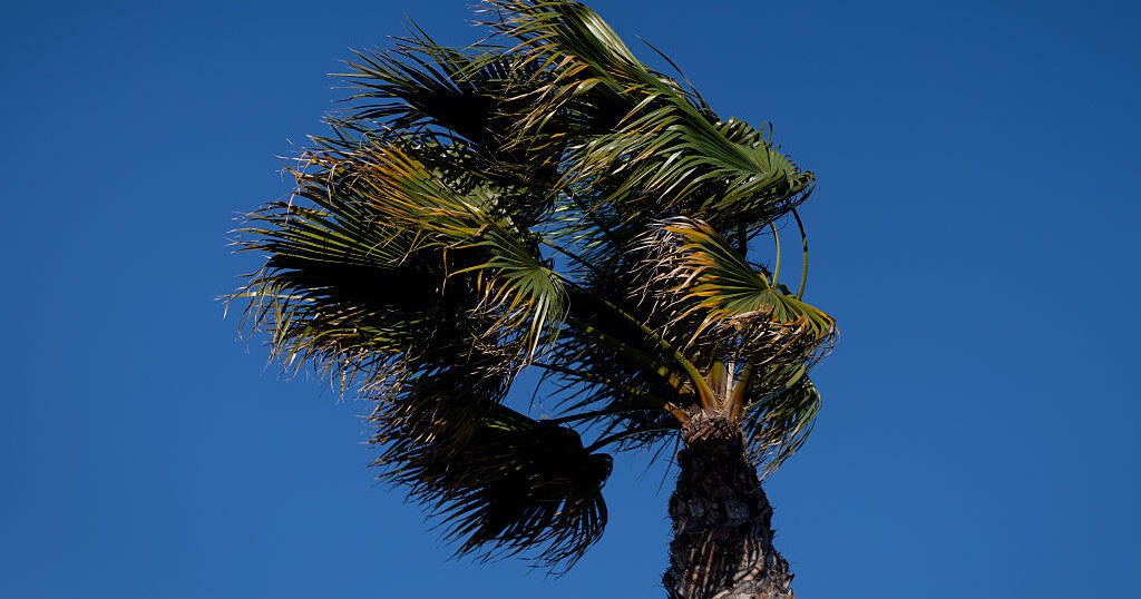 Afternoon winds expected in Southern California Thursday, with Santa Anas developing