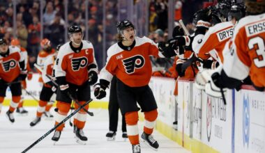 Trevor Zegras scores twice against former team as Philadelphia Flyers defeat Gauthier, Ducks