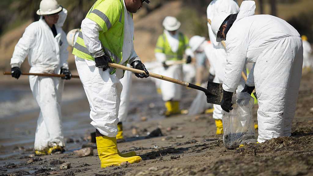 California sues the Trump administration over plans to restart oil pipelines along the coast