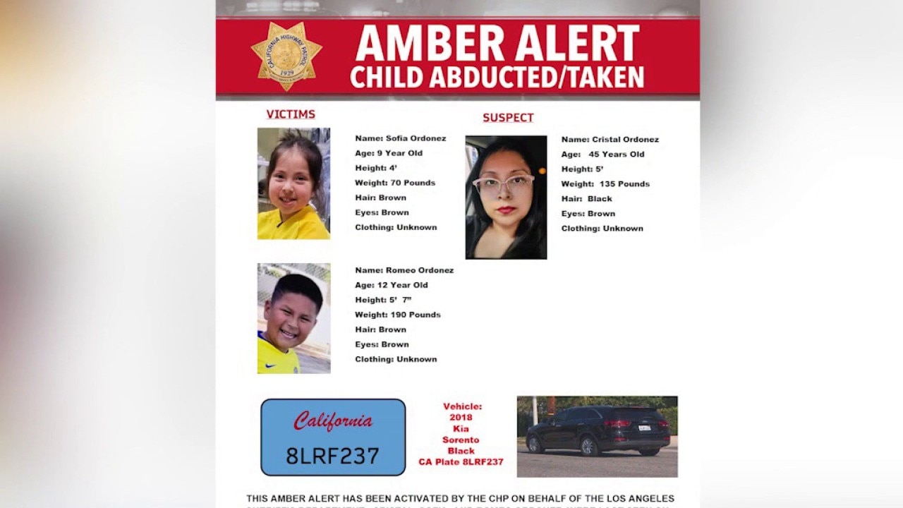 2 kids missing out of Santa Clarita