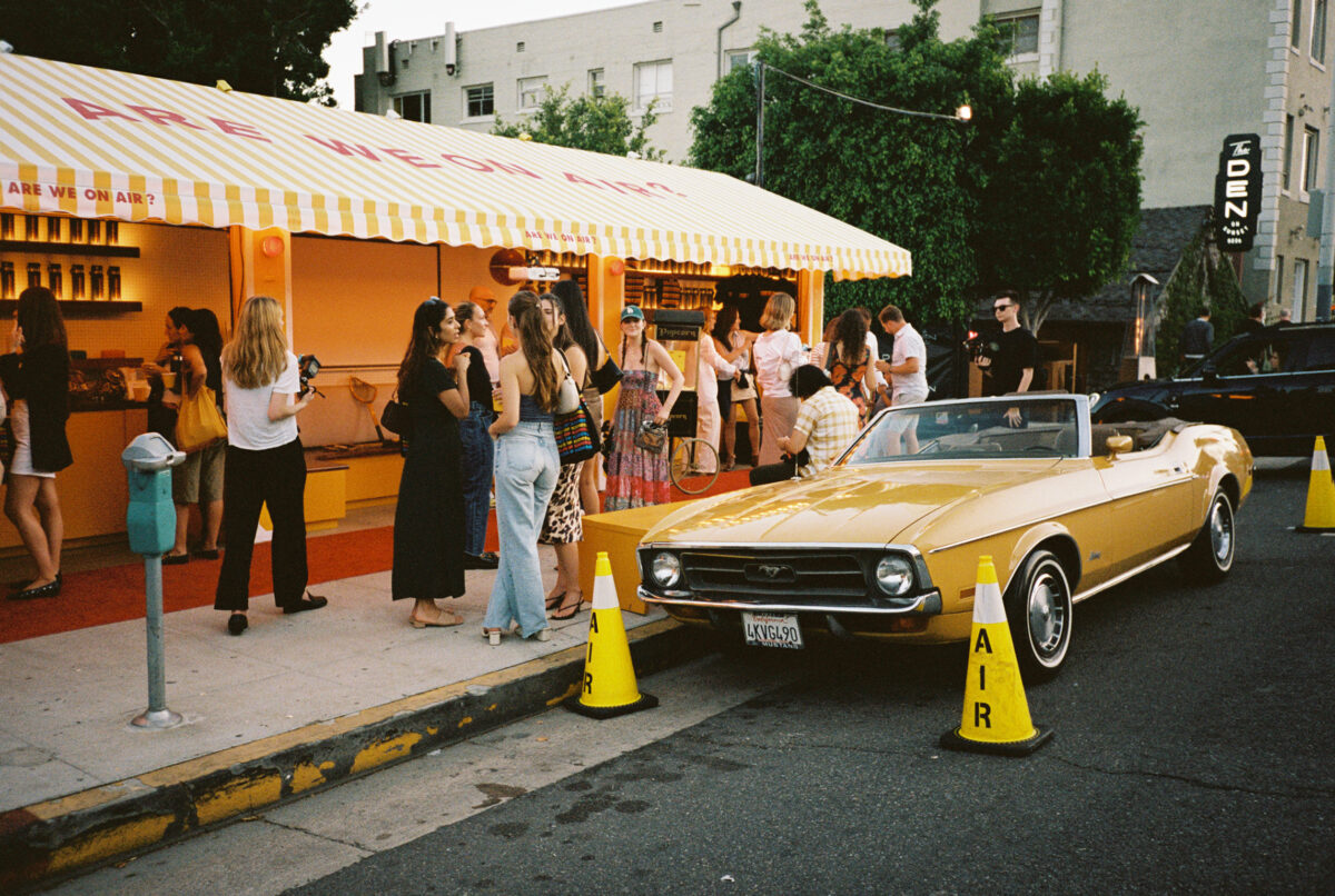 Are We On Air? Kiosk Sunset Boulevard