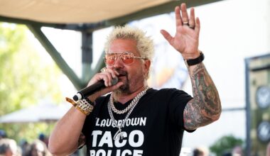 Guy Fieri Hosting 'World's Largest Tailgate' on Super Bowl Sunday at Cow Palace; Noah Kahan Doing Warfield Show