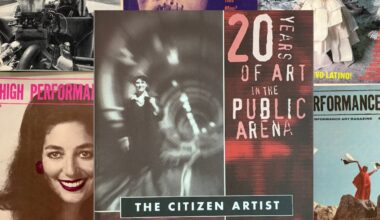 Performance art, and a memorable LA magazine, are in the cultural spotlight – NBC Los Angeles