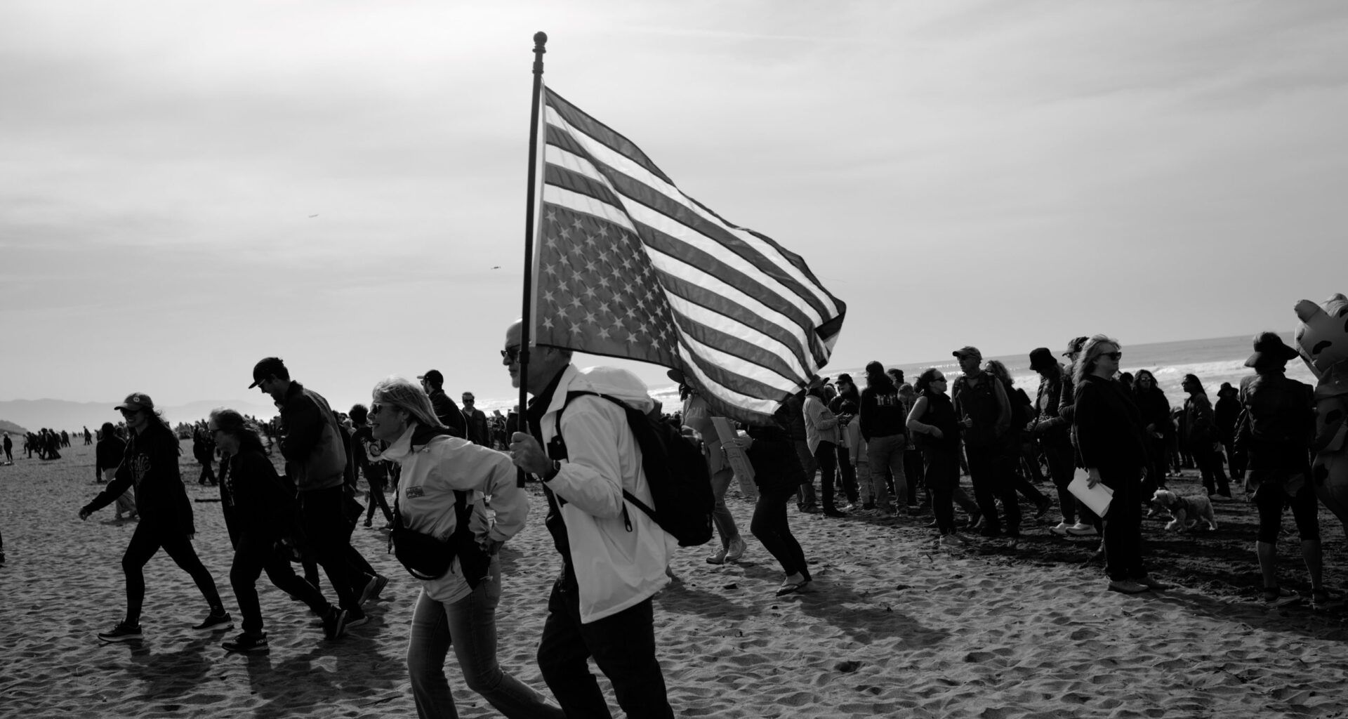 S.F. protesters spell out 'Abolish ICE' in human banner