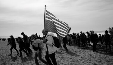 S.F. protesters spell out 'Abolish ICE' in human banner