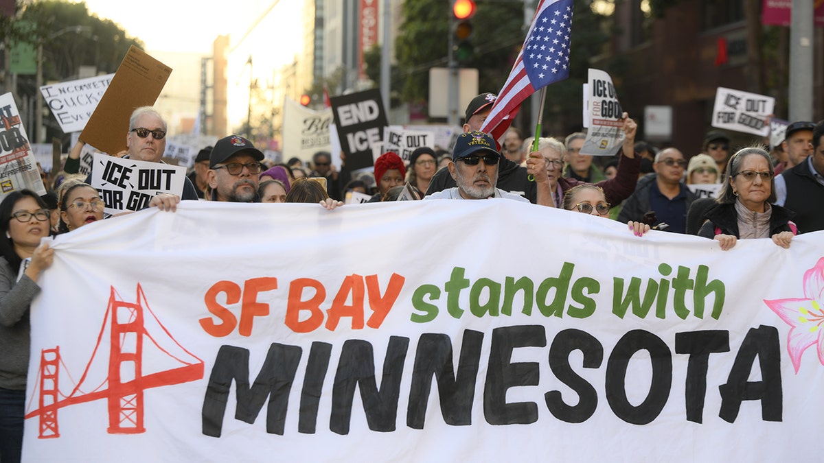 ICE protest in California