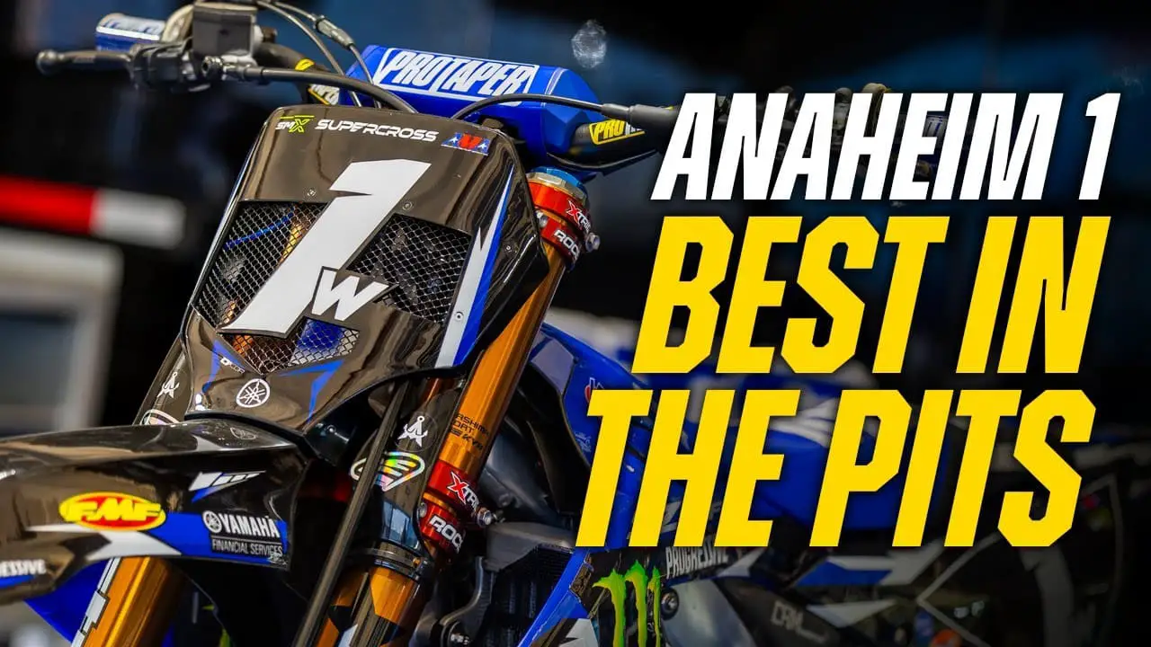 2026 ANAHEIM 1 SUPERCROSS // BEST IN THE PITS VIDEO