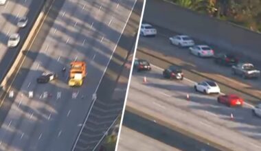 Shooting investigation shuts down 10 Freeway lanes in South LA – NBC Los Angeles