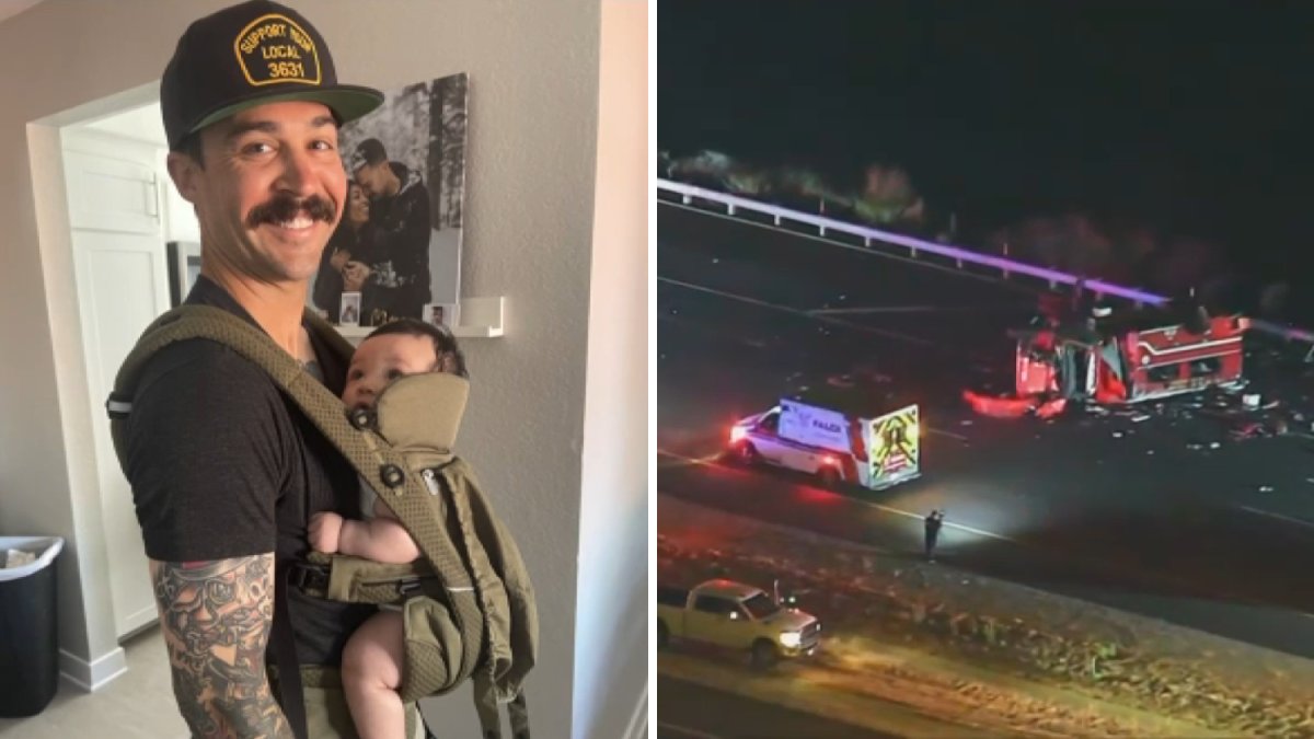 OC firefighter in rehab after suffering brain injury in rollover – NBC Los Angeles