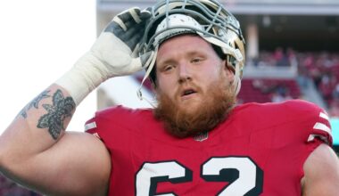 49ers left tackle Austen Pleasants becomes San Francisco’s next “Next Man Up”