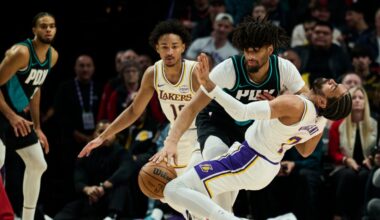 Portland Trail Blazers Top Los Angeles Lakers 132-113