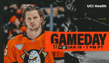 Ducks Look to Keep Rolling vs. Rangers