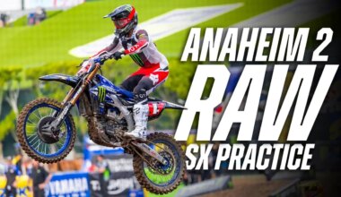 2026 ANAHEIM 2 SUPERCROSS // PRESS DAY PRACTICE VIDEO