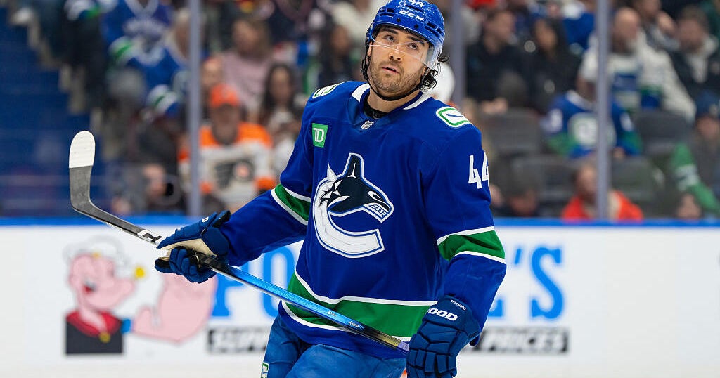 Sharks acquire winger Kiefer Sherwood from Canucks for prospect, draft picks