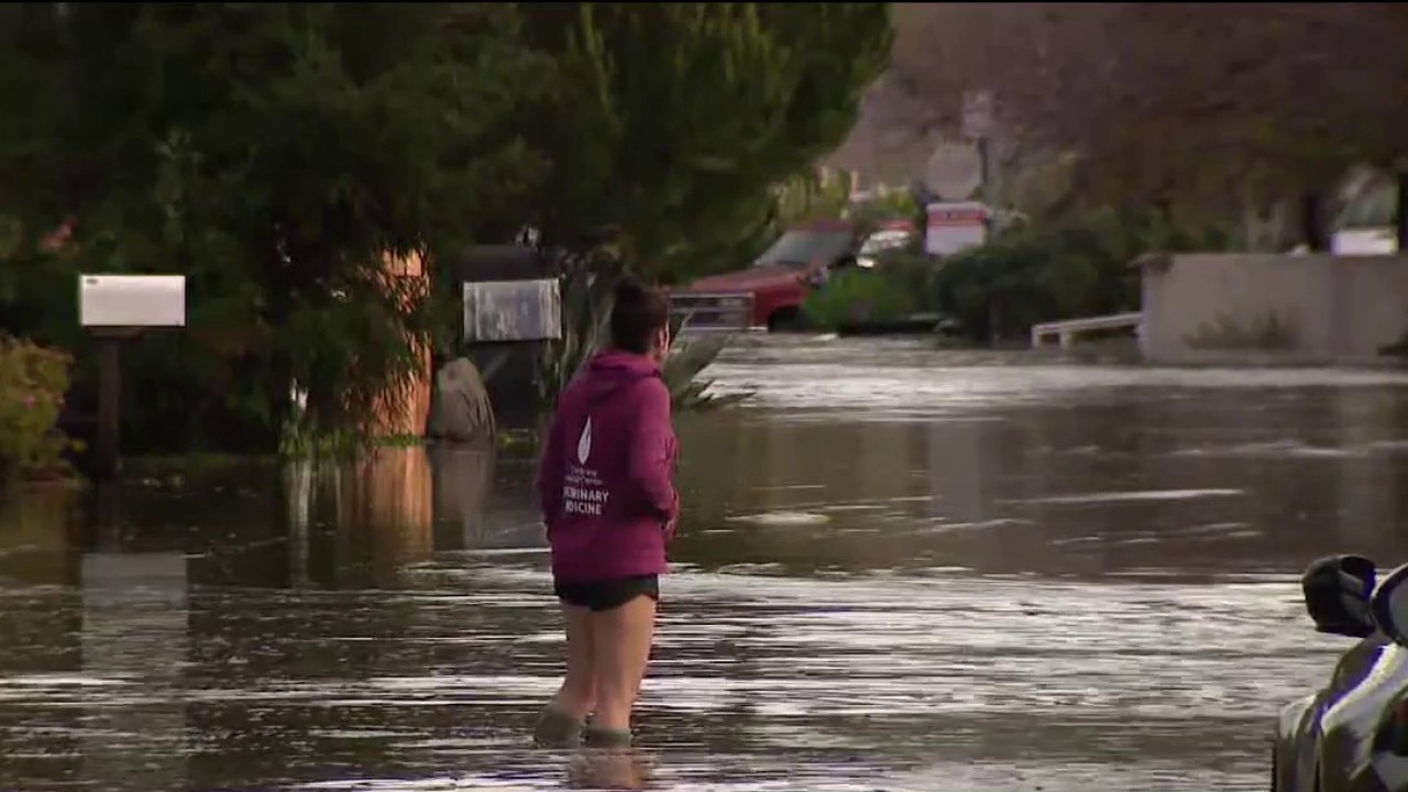 King Tides prompt street flooding in Marin County