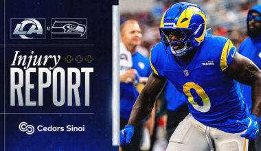 Offensive lineman Rob Havenstein ruled out; outside linebacker Byron Young questionable but expected to play