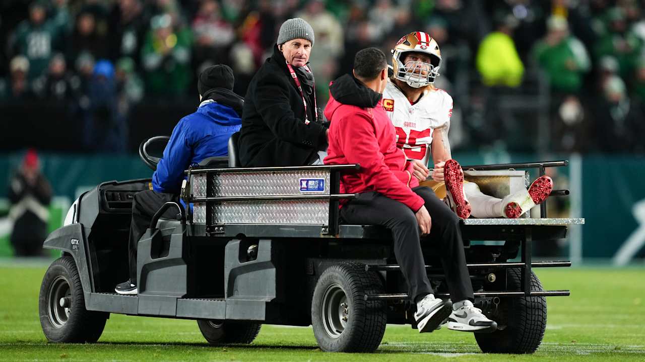 Niners TE George Kittle suffers torn Achilles in win over Eagles
