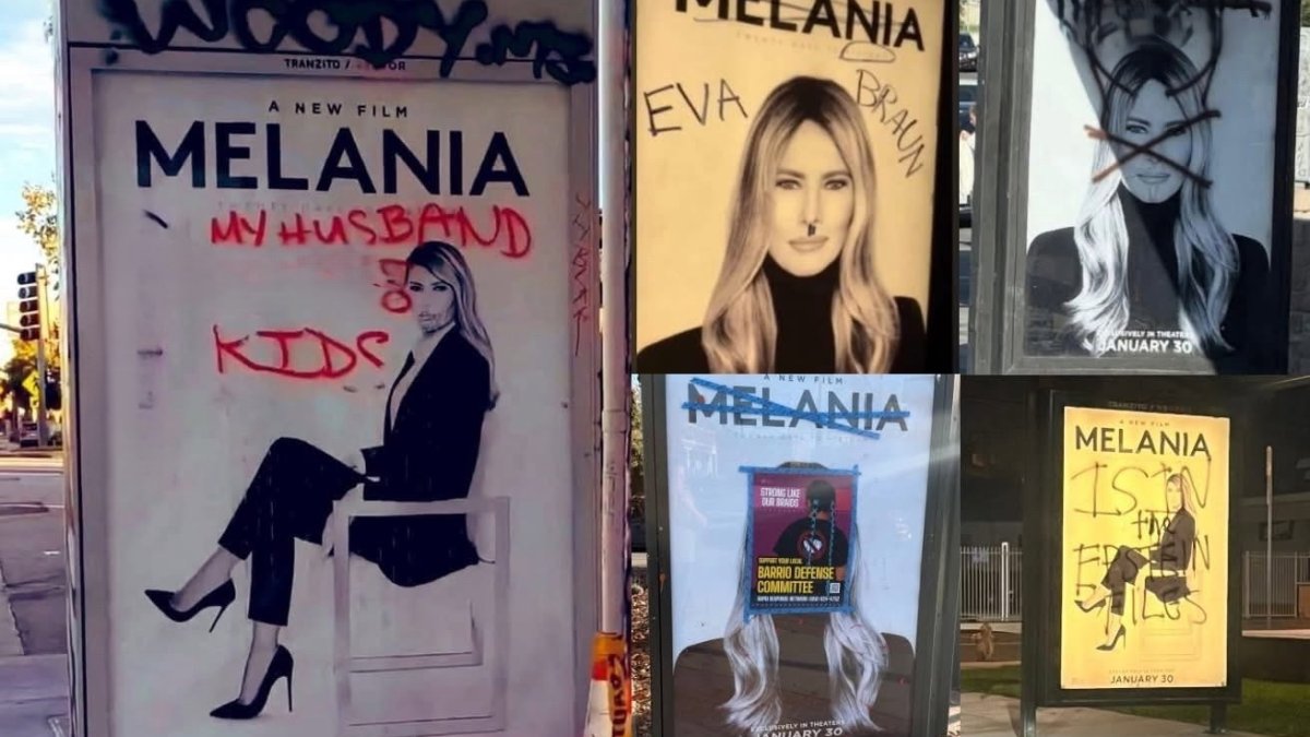LA Metro relocates buses with ‘Melania’ ad over vandalism concerns – NBC Los Angeles