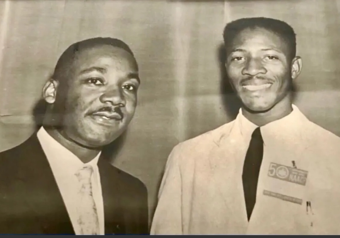 mentor-and-protege-dr.-martin-luther-king-jr.-with-a-young-amos-c.-brown-at-the-1956-naacp-national-convention-in-san-francisco.-courtesy-tbc-sf-, $5 Million Reparations Fund: From Slavery’s Shadows, SF Mayor Signs Historic Measure for Black San Franciscans, Featured Local News & Views 