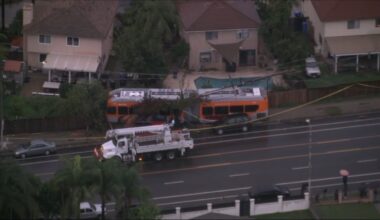 Runaway Metro bus crashes into Lake View Terrace backyard – NBC Los Angeles