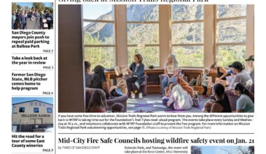 Mission Times Courier: Jan. 16, 2026