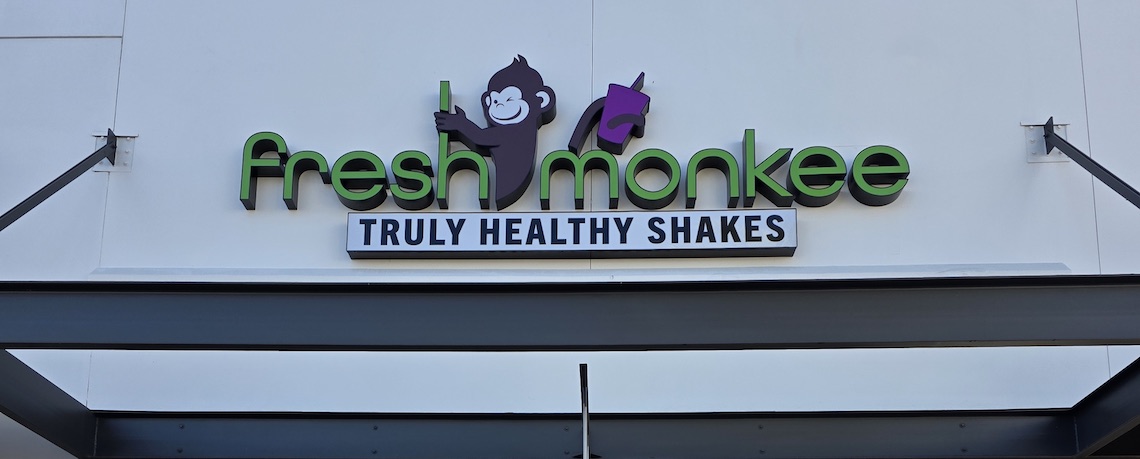 monkee fresh sign