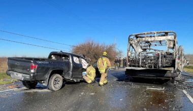 6 killed, 1 injured in Tehama County crash involving transit bus