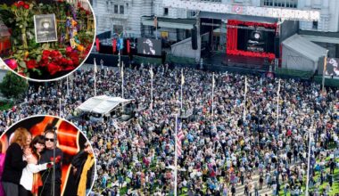 Grateful Dead guitarist Bob Weir celebrated by thousands of fans at San Francisco memorial