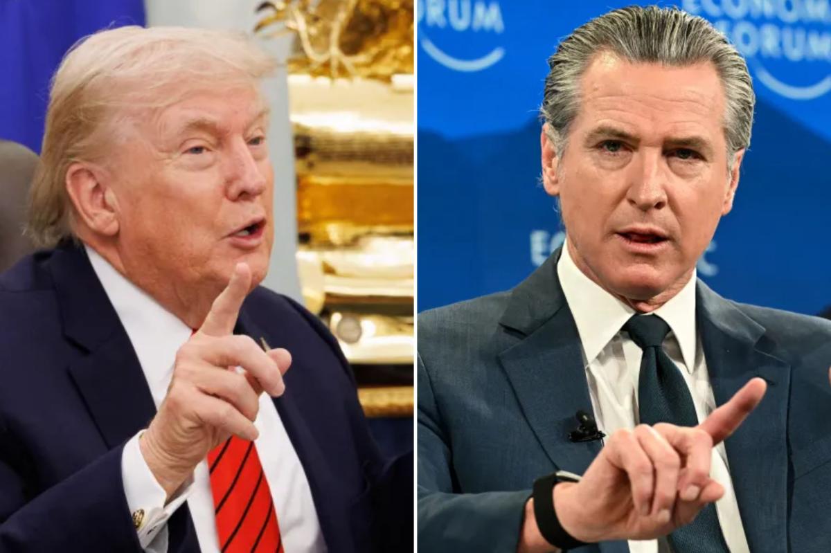 Trump blasts Gavin Newsom with two-word insult