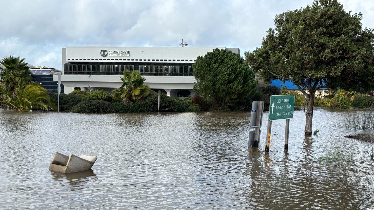 Rain and king tides continue to flood Bay Area communities