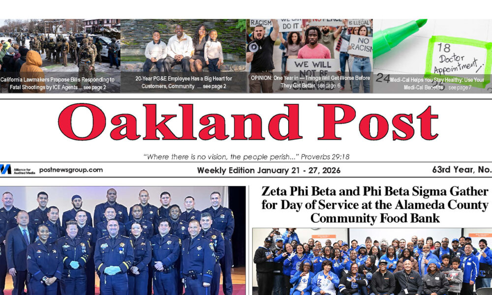 Oakland Post: Week of January 21 – 27, 2026