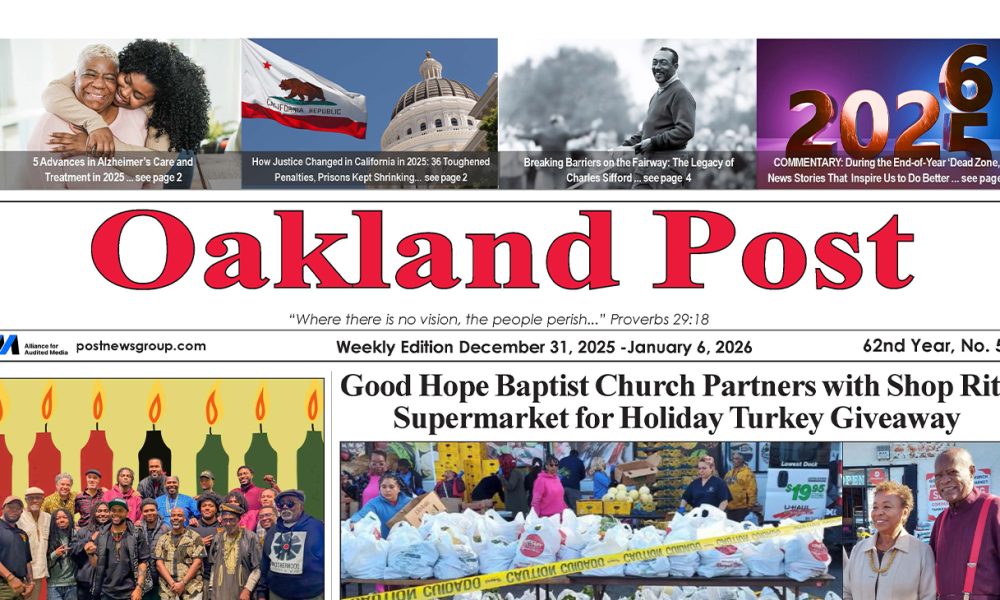 Oakland Post: Week of December 31, 2025 – January 6, 2026