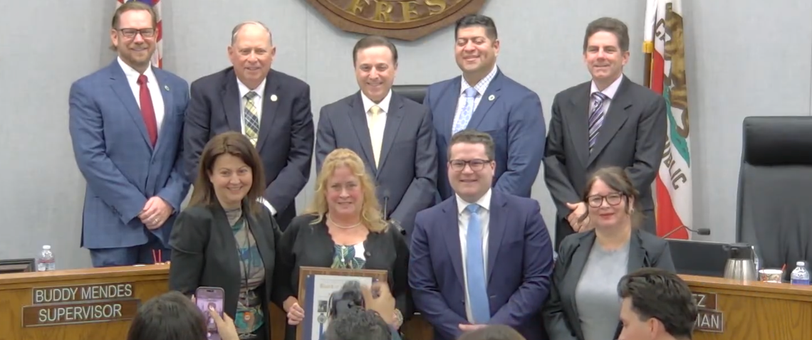 people posing fro a photo