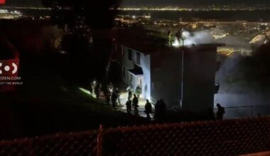 San Francisco fire crews respond to 1-alarm structure fire in Potrero Hill