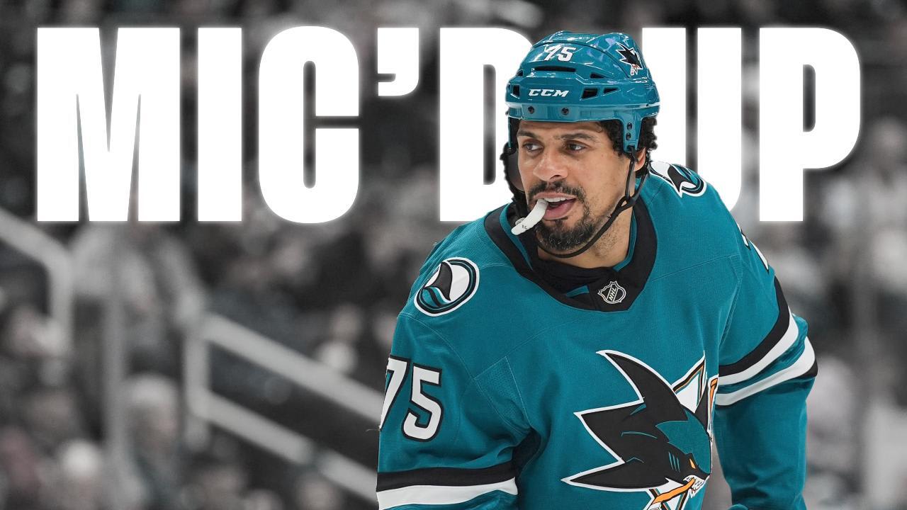 Mic’d Up: Ryan Reaves | San Jose Sharks