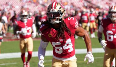 49ers' Fred Warner not ruling out return against Seahawks