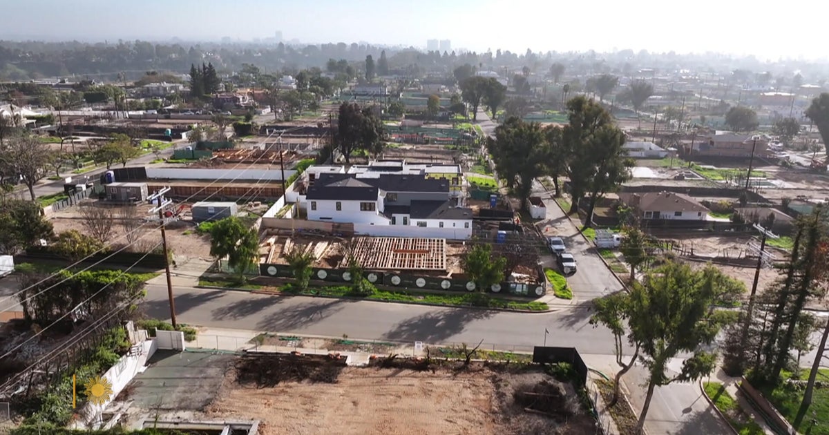 One year after California wildfires, progress is slow in rebuilding