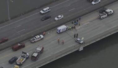 Fatal crash on San Mateo-Hayward Bridge blocks all westbound lanes