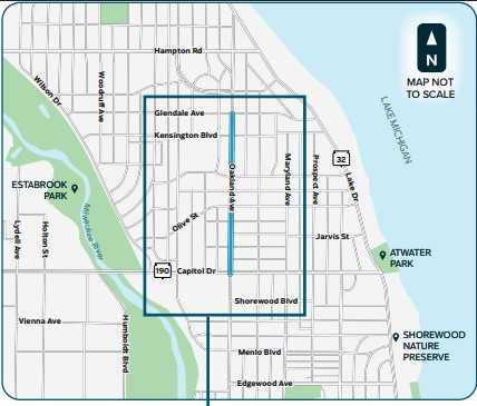 oakland avenue reconstruction project