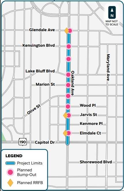 oakland avenue reconstruction project