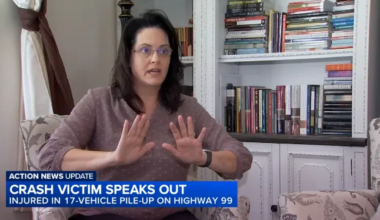 Clovis ,Mother Survives Multi-Vehicle Crash on Highway 99, Thankful to be Alive