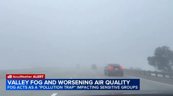 Valley Fog Trapping Pollutants, Worsening Air Quality