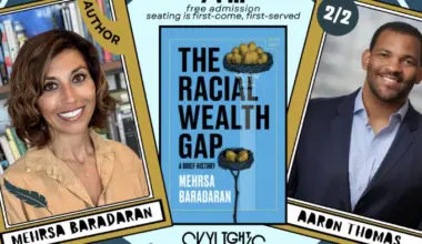 At Skylight: Mehrsa Baradaran presents THE RACIAL WEALTH GAP w/ Aaron Thomas