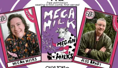 At Skylight: Megan Milks presents MEGA MILK w/ Jess Arndt