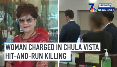 Woman charged in Chula Vista hit-and-run killing
