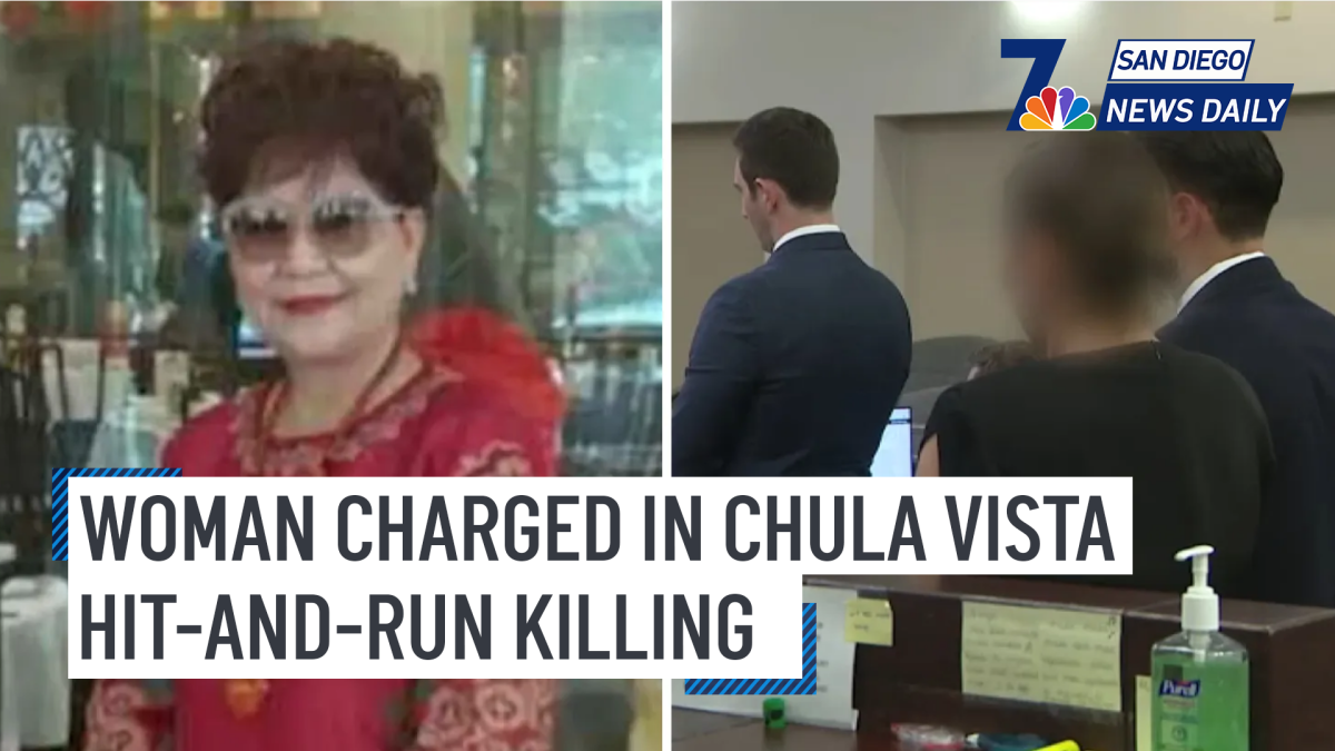Woman charged in Chula Vista hit-and-run killing
