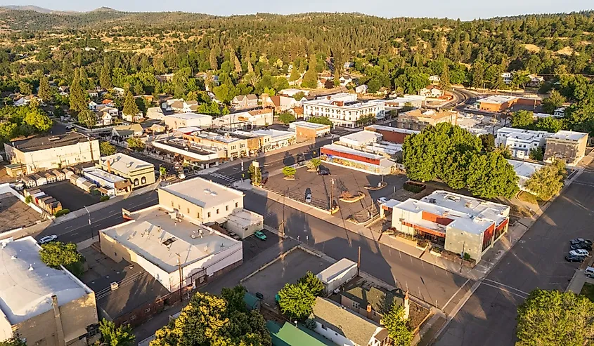 Overlooking the town of Susanville, California.
