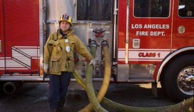 LAFD Battles Boarded-Up Building Fire